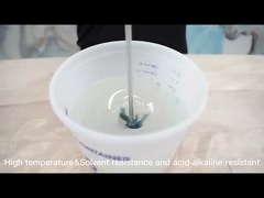 Capa de epoxy comercial del piso de la escama usada en garajes de las tiendas al por menor de las oficinas