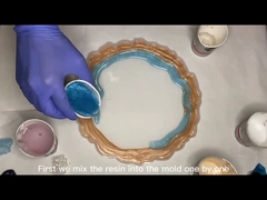 Resina de fundición cristalina perfecta para encapsular y conservar recuerdos