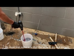 Dureza 2 Parte auto nivelación resina epoxi baja viscosidad para moldeado de fundición