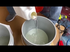 Revestimiento de resina epoxi cristalina transparente sin costuras Cero COV 100% sólidos