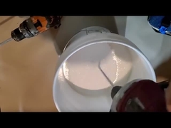 Revestimiento de suelo de epoxi metálico puro Gloss de revestimiento de epoxi libre de disolventes