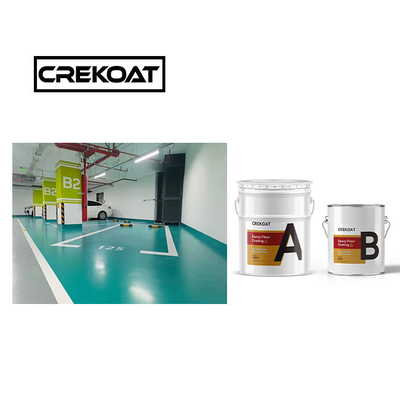Seca rápida resistente a los químicos Industrial revestimiento de piso epoxi Gloss Finish 1 mm