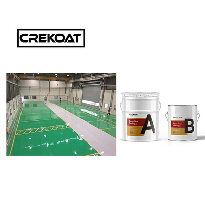 Pintura de piso de uretano decorativo de alta elasticidad PU resistente