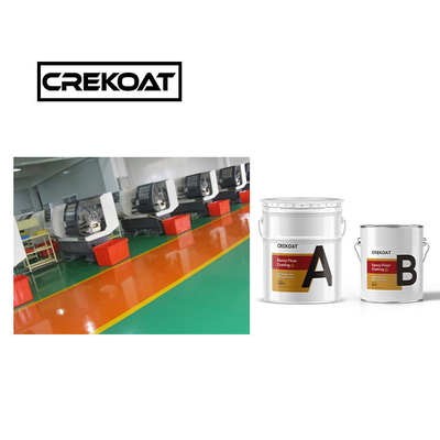 3 mm Revestimiento epoxi a base de agua Pintura de suelo de hormigón Adhesión por solvente