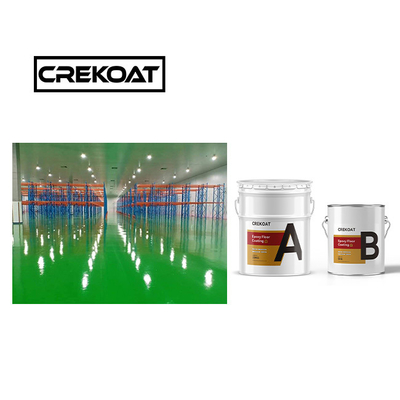 3 mm Revestimiento epoxi a base de agua Pintura de suelo de hormigón Adhesión por solvente