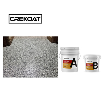 Pulido Polyaspartico revestimiento de suelo limpieza Poliurea Clear Top Coat