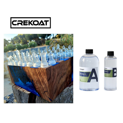 Los artes de lanzamiento profundos Crystal Clear Epoxy Art Resin resisten el rasguño