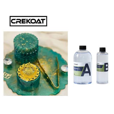 Crystal Clear Hardener Epoxy Resin para las barras Art Jewelry Casting tablero