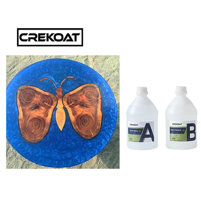 Resina de epoxy de madera Art Resin resistente ULTRAVIOLETA cristalino de los tableros de la mesa