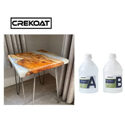 Echando ultra claros profundamente vierten la tabla Art Easy Mixing del río de la resina de epoxy