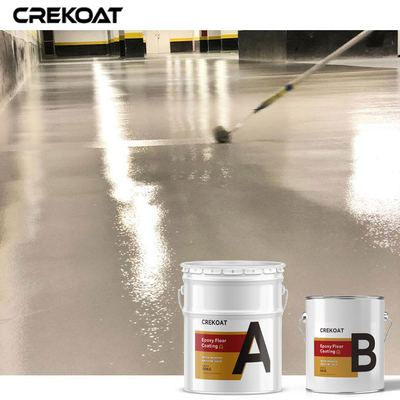 El solvente de epoxy de 2 paquetes basó el piso pinta la capa resistente a los choques de la resina de epoxy