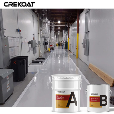 Piso de epoxy a base de agua de descoloramiento anti que cubre la superficie higiénica