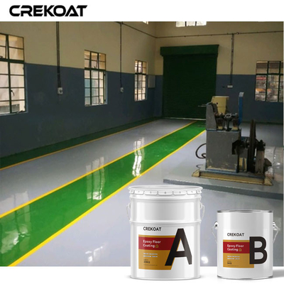 Piso de epoxy industrial componente dos que cubre difícilmente final durable