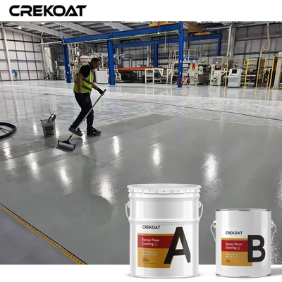 Piso de epoxy a base de agua de descoloramiento anti que cubre la superficie higiénica