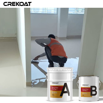 El anuncio publicitario no desliza la prenda impermeable de epoxy de la capa del piso para los espacios al por menor