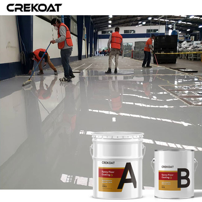 Capa de epoxy del piso no del resbalón industrial para los garajes de los almacenes