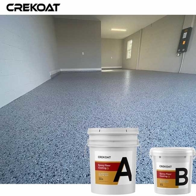 Sistema decorativo de la escama de la resina de epoxy del piso de la difusión transparente a base de agua de la capa