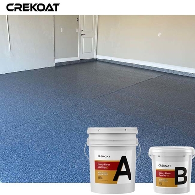 Poliuretano de capa Polyaspartic de las escamas del piso claro de la resina de epoxy para los pisos concretos