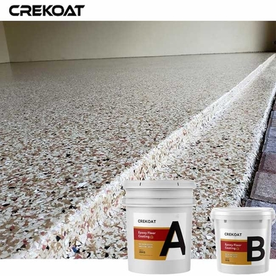 Escamas de capa del resbalón del piso anti de la resina de epoxy para comercial y residencial