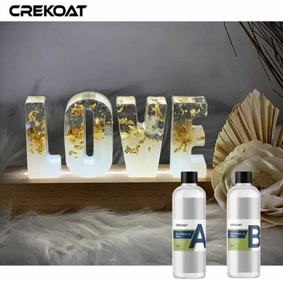 Kit de resina epoxi transparente para mesa de madera