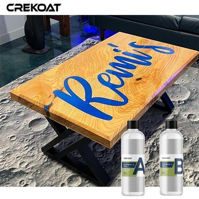Resina de epoxy resistente clara de agua de la capa superior para las barras de las tablas