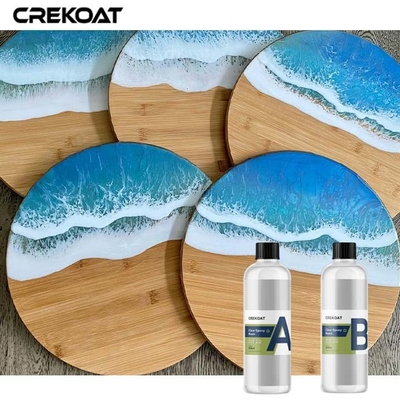 Uno mismo bajo del VOC que nivela la resina de epoxy clara para la pintura de la lona de la joyería del arte