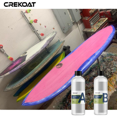 Crystal Clear Epoxy Resin For BPA que amarillea anti de capa de lanzamiento libremente