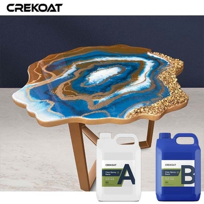 Auto-nivelación de la Resina de Art Art baja burbuja 1 galón para la Resina de la mesa de la fuente de la artesanía