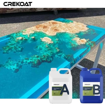 Trabajo de la madera fundición profunda Epoxi transparente excelencias en piezas de arte Mesas de trabajo Río mesas