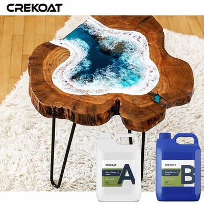 Eco-amigable Capa superior de epoxi transparente para encimeras Tablas de río Arte