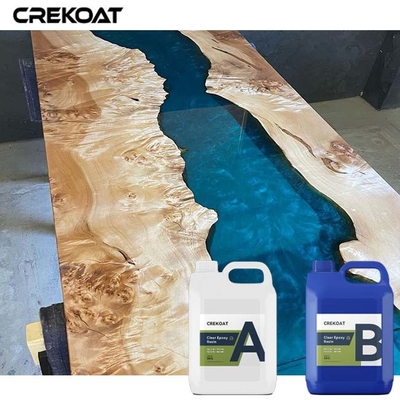 Estabilidad UV Arte hecho de resina epoxi de alto brillo para madera Elegancia inspirada en la naturaleza