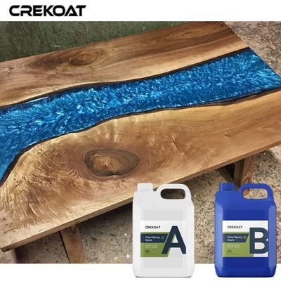La carpintería profundamente vierte el bastidor de la resina de epoxy DIY grueso de 3 pulgadas