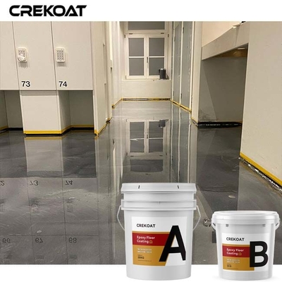 Final inconsútil de los espacios del piso lustre de epoxy metálico de mármol de la pintura del alto