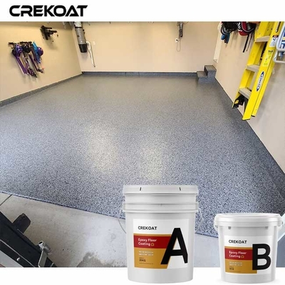 Pintura del piso del garaje de las combinaciones del multicolor con los componentes no tóxicos de las escamas