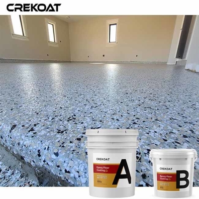 La capa de epoxy única del piso de la escama modificada para requisitos particulares modela el piso de la reducción de Mica Flakes In Epoxy Sound