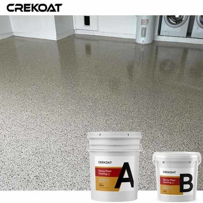 Textura resistente del VOC de la pintura del resbalón libre interior de Chip Garage Floor Hygienic Surface