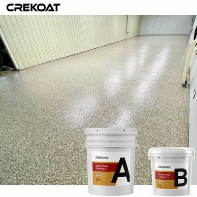 Textura resistente del VOC de la pintura del resbalón libre interior de Chip Garage Floor Hygienic Surface