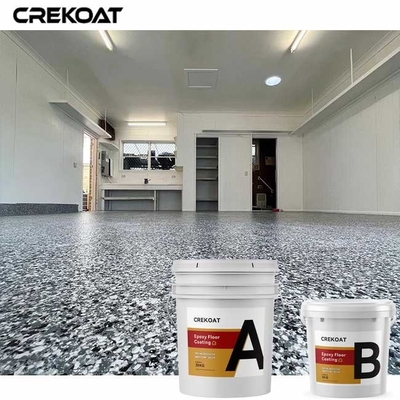 Piso ambientalmente de epoxy de la escama que cubre el suelo concreto inconsútil