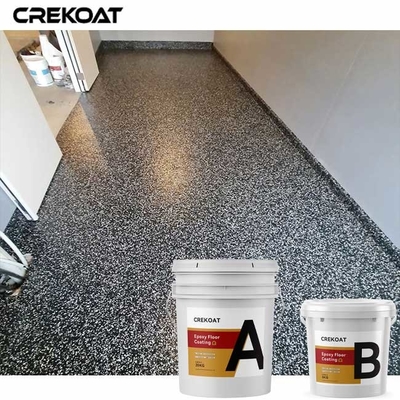 Pintura de suelo de hormigón anticorrosión con copos Protectores contra la descomposición del material