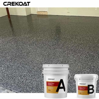 Pintura de suelo de hormigón anticorrosión con copos Protectores contra la descomposición del material