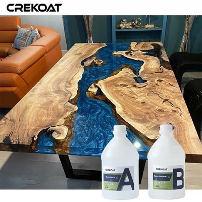 Resina de fundición líquida epoxi no tóxica Artesanía Decoración de baño Resistente al agua