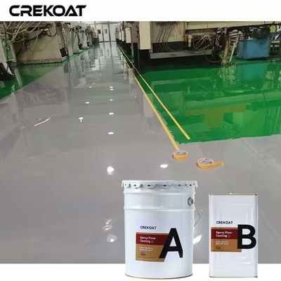 Revestimiento de piso epoxi antideslizante resistente a los productos químicos Formulaciones de ajuste rápido que permiten su uso el mismo día