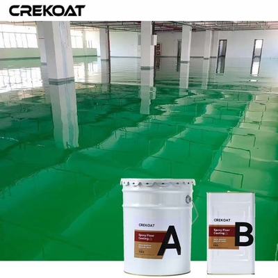Formulaciones estables a los rayos UV revestimiento industrial de suelo epoxi para patios y piscinas
