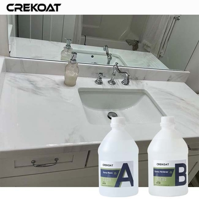 Resina transparente auto-nivelable para el acabado liso de la mesa