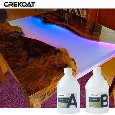 Estabilidad UV mejorada Vidrio líquido de vertido profundo Epoxi para una vibración de color duradera