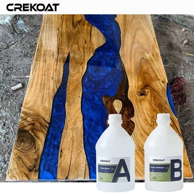 Finalización impecable Vertido profundo de resina epoxi para tablas fluviales y arte inspirado en el océano