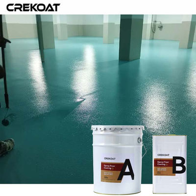 High Gloss Self Leveling Epoxy Floor Coating with 5:1 Mix Ratio and 12 Months Shelf Life in 20Kg/Bucket