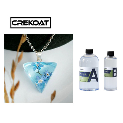 Alto uno mismo del lustre que nivela la sobremesa de la joyería de Crystal Clear Epoxy Resin For