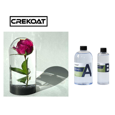 Crystal Clear Hardener Epoxy Resin para las barras Art Jewelry Casting tablero