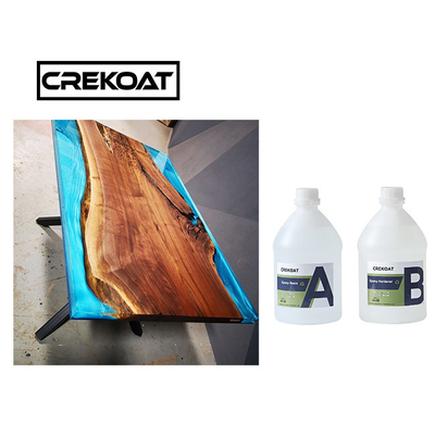 Resina de Crystal Clear Liquid Glass Epoxy para el bastidor de la tabla del río